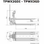 Porta-paletes Atex TPWX2GD - Image 4